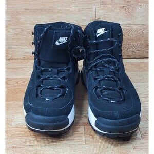 Nike City Classic Lace-up Sneaker Boots Black Womens Size 7.5